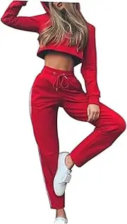 LABRIMP Active wear Outfits for Women Summer Hoodie Cropped Hoodie Womans Hoodie Women’s Hoodie Women Hoodie con Capucha para Mujer Hoodie Dress for Women Short Suit Miss