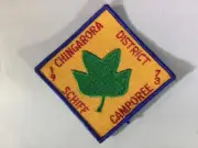 1973 Monmouth Council Chingarora District Pocket patch Schiff