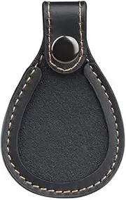MiOYOOW Leather Gun Toe Pad, Gun Toe Rest with Button for Outdoor Hunting Shooting