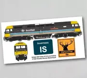 British Rail Class 47 Fridge Magnet 47461 BR ScotRail Diesel Locomotive