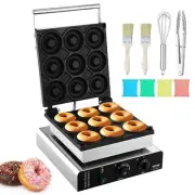 VEVOR Electric Donut Maker, 2000W Commercial Doughnut Machine with Non-stick ...