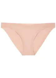 Wolford Contour Seamless Stretch-cotton Briefs - Rose - S S