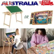 Wooden Jigsaw Puzzle Board OR Table for Adult&Kid w/ Drawers Holds 1000/1500PCS