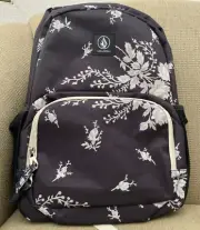 VOLCOM BLACK SUNSTONE SCHOOL HIKING ECT UNISEX BACKPACK *NEW*