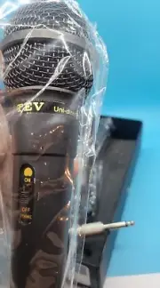 NOS TEV TM-326 Microphone w/ Cord and Case vintage great sound