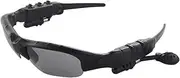 Domary Sunglasses Wirel Headset Polarized Glasses Music Headphones Voice Control Speakerphone with Microphone for Driving Tours, Fishing, Running, Golf Activities