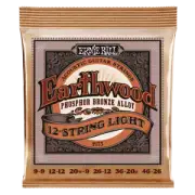 Ernie Ball Earthwood 12-String Light Phosphor Bronze Acoustic Guitar Strings