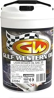 Gulf Western Oil SAE 30 Lawn Mower Oil 20 Litre