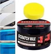Car Paint Scratch Repair | Scratch Removal Polish | Quick Repair, High Gloss Finish, Paste Form Swirl Mark Remover with Sponge Pad for Auto Detailing