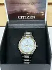 Citizen Eco-Drive Gemmed Stainless Women's Watch FD2074-55A
