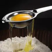 Egg Separator Stainless Steel Egg Yolk White Separator Long Handle Egg Divider