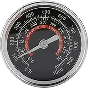 iplusmile Home Kitchen Baking Thermometer Stainless Steel Dial Cooking Thermometer for Ovens Grills Smokers Easy to Read with Pointer Compact Design for Accurate