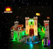 Brick Shine - Light kit for Lego Lion Knights' Castle 10305