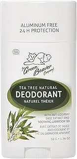 GREEN BEAVER - Tea Tree Natural Deodorant Stick - 1.76 oz. (50 g)