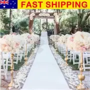 1.2x10M White Carpet Aisle Runner Wedding Party Event Decoration Mats Rugs 2mm
