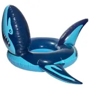 Shark Tube Pool Float - Blue 3C4G NEW