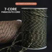 Paracord Cord for Outdoor Camping Survival Lanyard Parachute Rope Hiking Tent