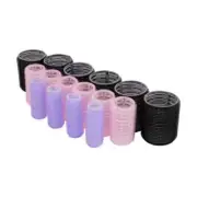 16 Pcs Self Grip Hair Rollers Cling Hair Curlers Rollers Hairdressing Curlers