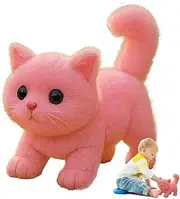 Robot Cat - Realistic Electronic Pets - Cute Animals Toys for Daughter Girls Boys Son Mother's Day Thanksgiving Valentine's Day Family Home Offices
