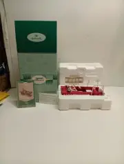 Hallmark Kiddie Car Classics 1962 Murray Super Deluxe Fire Truck 1995 With Box