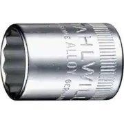 Stahlwille 01530028 40aD 12-pt 1/4" Socket, 7/16" Drive