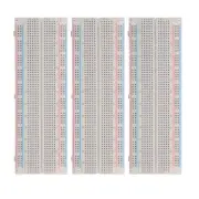 3pcs 830 Ties Solderless Protype Breadboard Solderless BreadBoard 165 5 0MM for
