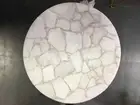 White Quartz Agate Coffee Table Top , Agate Quartz Center Table Top Decor