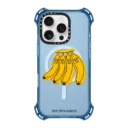 iPhone 16 Pro Bounce Case MagSafe Compatible Bananas by Tess Smith-Roberts