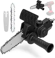 Inch Electric Drill Modified to Electric Chainsaw Tool Attachment Electric Chainsaws Accessory Practical Modification Tool Set Woodworking Cutting Tool