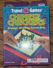 New Vintage Chinese Checkers Travel Magnetic Games