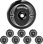 8-Pack Inline Skate Wheels Outdoor 90A Freestyle Durable Tire 72mm 76mm 80mm for Roller Hockey Blades Replacement Wheel Spare Accessory