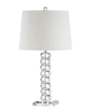 JONATHAN Y Julia 25.5in Crystal LED Table Lamp