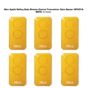 Nice Apollo Rolling Code Remote Control Transmitter Gate Opener INTI2Y Lot 6pcs