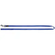 Prestige Pet Single Ply Dog Leash Blue 1 Inch - 2 Sizes