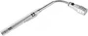 Gadpiparty Pickup Tool with LED Light Portable Telescopic Flashlight Unique Gadget for Handyman Mechanics DIY Projects Durable Design with Textured Grip