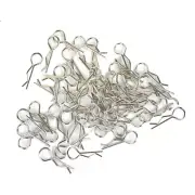 For 1/10 Scale RC Cars Parts Shell Body R Buckles Fixed Clips Pins Latch 200pcs