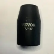 VEVOR 7/16" x 1/2" Impact Socket - 6 Point - Free USA Shipping