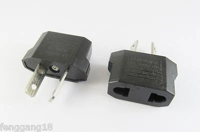 5pcs Travel Charger Wall AC Power Plug Adapter Converter US USA EU Europe To AU