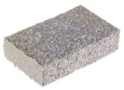 RS Pro EXTRA COARSE SANDING BLOCK 80x50x20mm 36-Grit Aluminium Oxide GREY