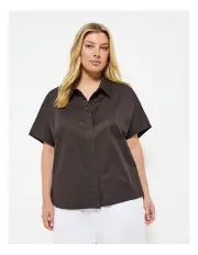 [Commonry] Amaya Shirt in Bitter Chocolate