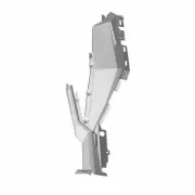 Polaris PANEL-SIDE,UPR,RH,PNT,M.COPPER [CC], Genuine OEM Part 5455514-710, Qty 1