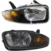 Fits 2003-2005 Chevy Cavalier Headlight Driver and Passenger Side CAPA (for: Chevrolet)