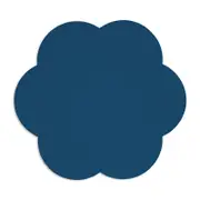 Addison Ross Scalloped Lacquer 16 Placemats, Set of 4