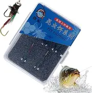 Fly Lures - 5X Fly Assortment Kit,Realistic Bass Lures, Practical Fishing Accessories for Trevally and Trout