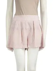 Pink Patterned Shorts