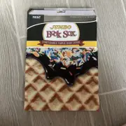 Book Sox Stretchable Book Cover: Jumbo Waffle Cone Fits Most Hardcover Textbooks