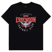 NEW Essendon Bombers Youths Supporter Tee