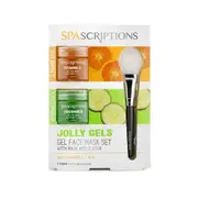 Spascriptions Jolly Gels Face Mask Set With Applicator