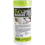 EVO Pre-Taped Masking Film - 300mm x 25m