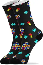 [PMAIHNAS] Athletic Crew Socks Over the Calf Tube Socks Peformance Cushion For Men Women